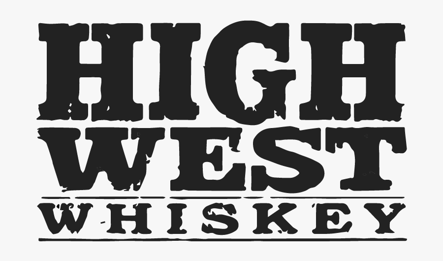 High West Rye - High West Whiskey Logo, Transparent Clipart