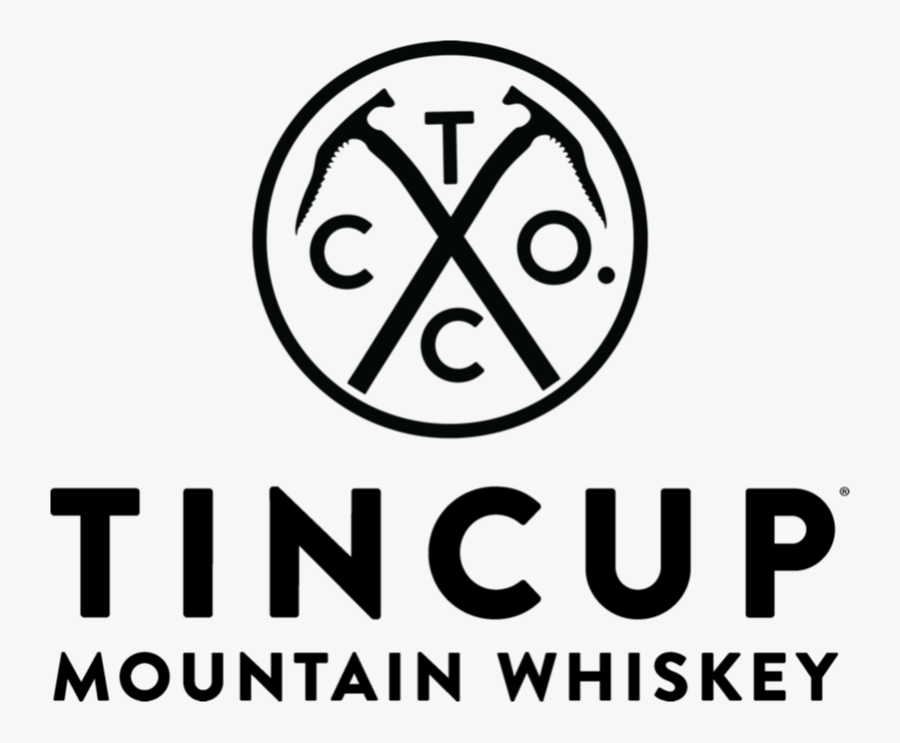 Tincup Full Logo Black - Tin Cup Bourbon Logo, Transparent Clipart