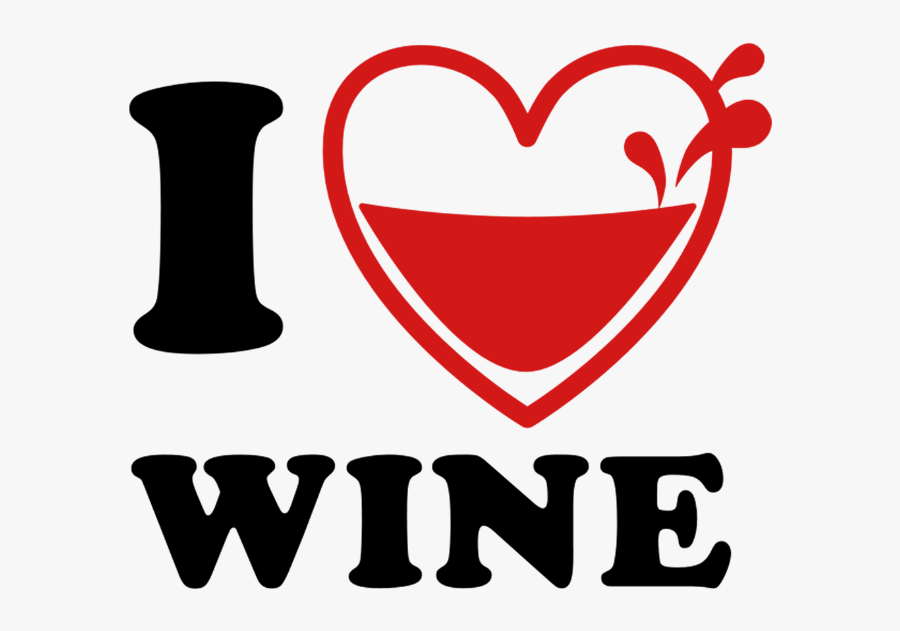 I Love Wine Alcohol Beer Vodka Whiskey Funny - Love Wine Png, Transparent Clipart