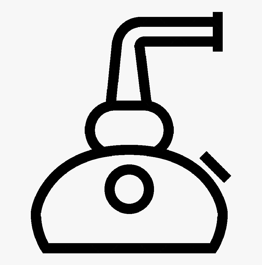 Null - Distillation Icon, Transparent Clipart