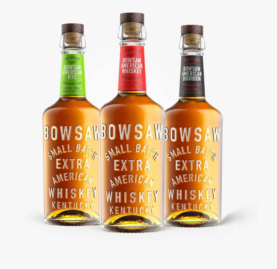 Braemble Bowsaw American Whiskey - American Whiskey, Transparent Clipart