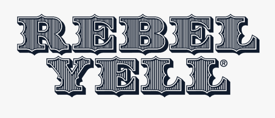 Rebel Yell Logo, Transparent Clipart