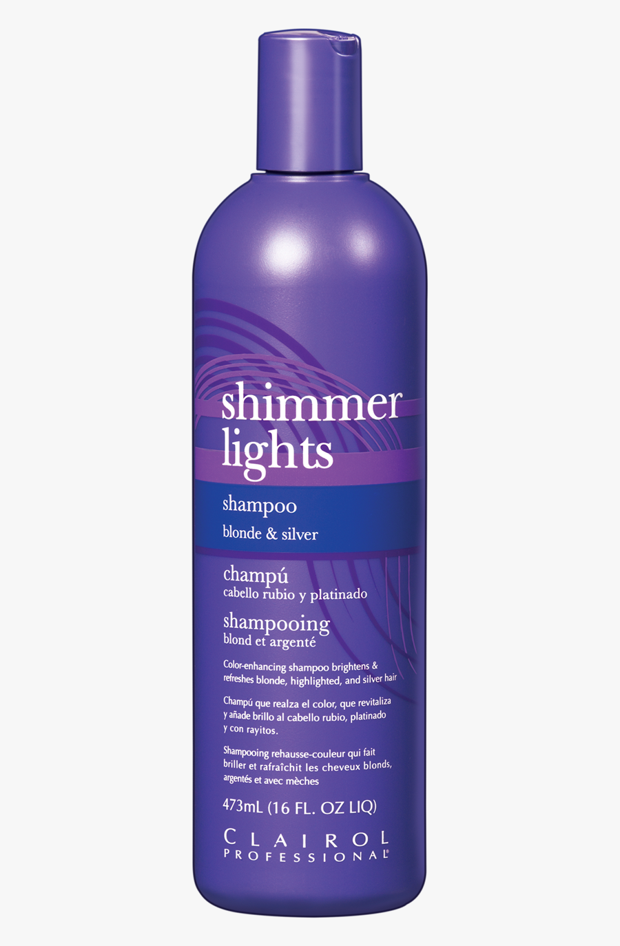 Clip Art Original Conditioning Clairol Cosmoprof - Purple Bottle Shampoo, Transparent Clipart