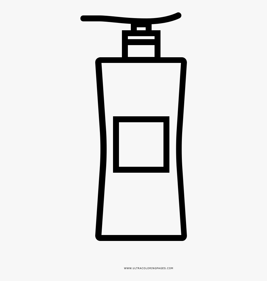 Shampoo Coloring Page , Free Transparent Clipart ClipartKey