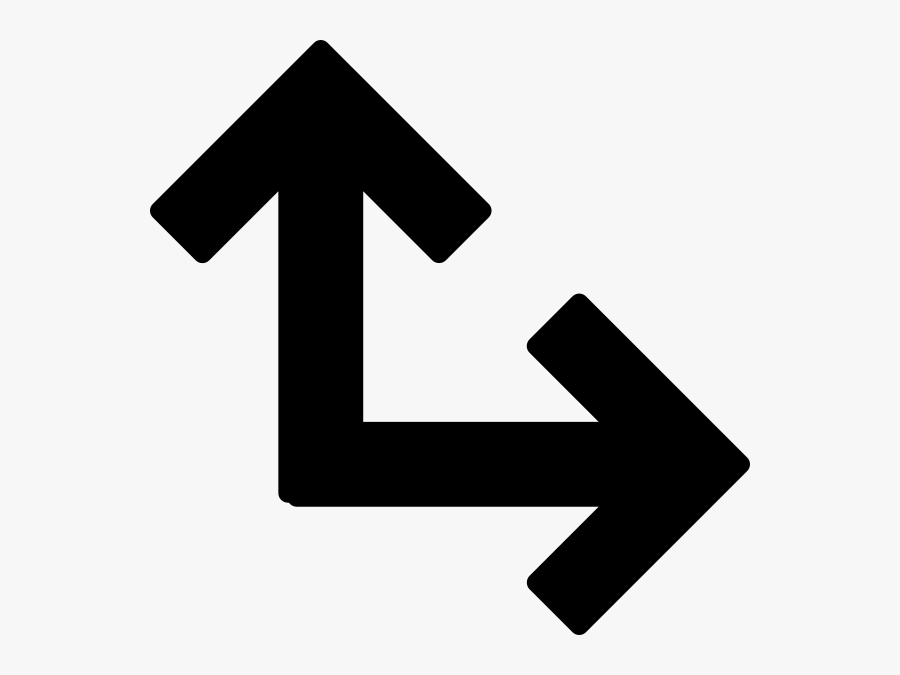 Arrow Up Down Left Right - Arrows Icon All Directions, Transparent Clipart