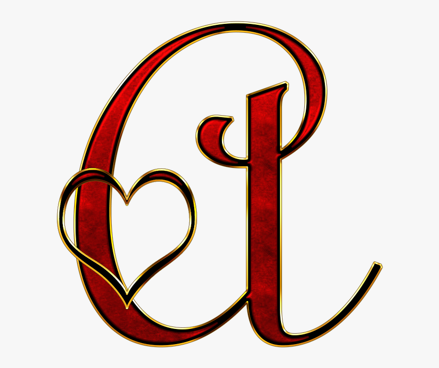 A Letter Pictures 20, Buy Clip Art - Letter A With A Heart, Transparent Clipart