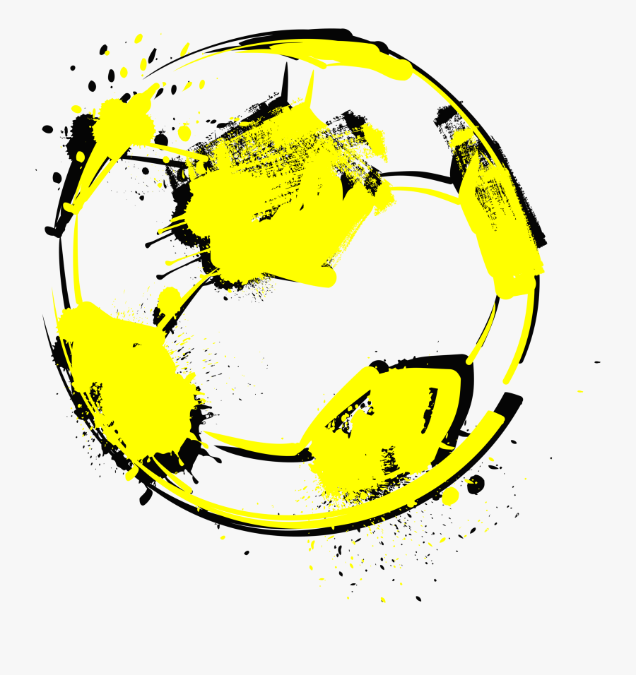 Football Clip Art Hand - Football Graffiti Png, Transparent Clipart
