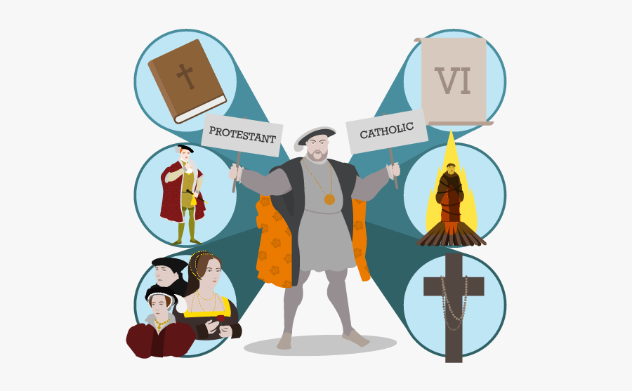 Henry's Break With Rome, Transparent Clipart