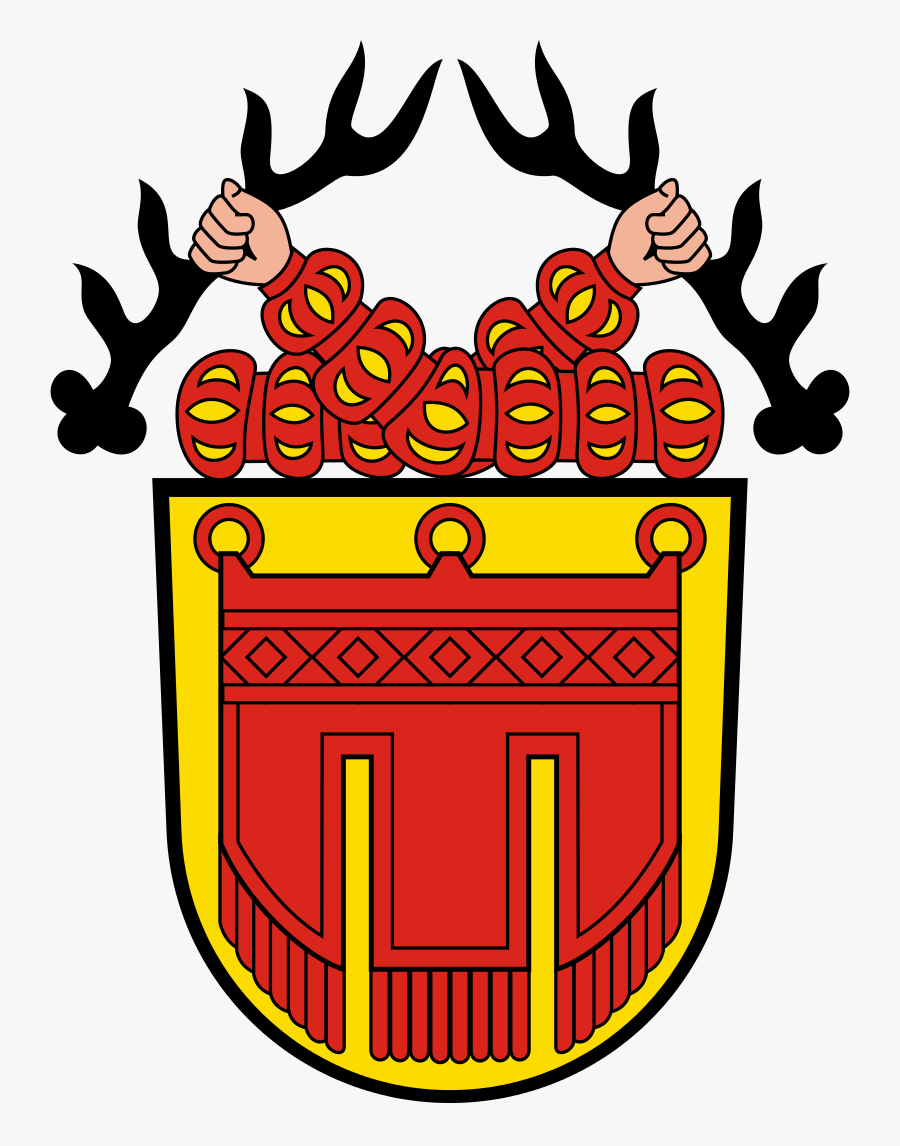 Stadtwappen Tübingen, Transparent Clipart