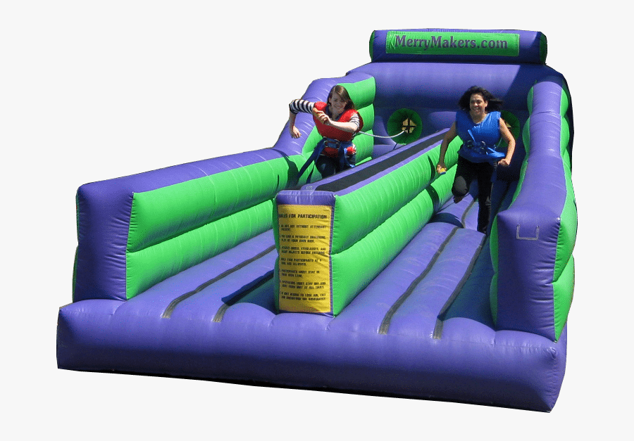 Bungee Run Rental - Inflatable, Transparent Clipart