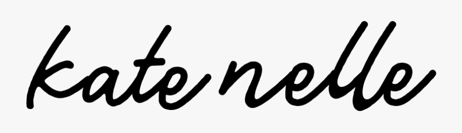 Kate Nelle - Calligraphy, Transparent Clipart