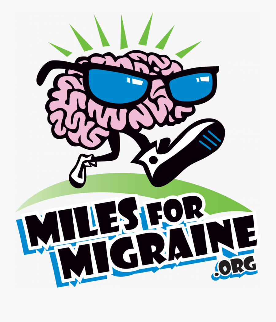 Join Us October 20 For Miles For Migraine Fun Run - Miles For Migraine Logo, Transparent Clipart