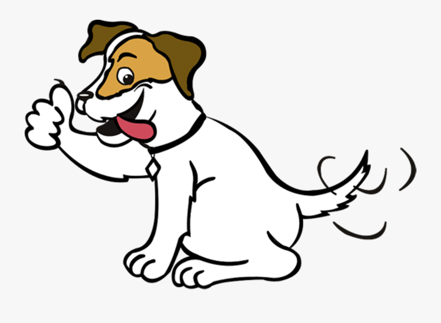 Dog Catches Something, Transparent Clipart