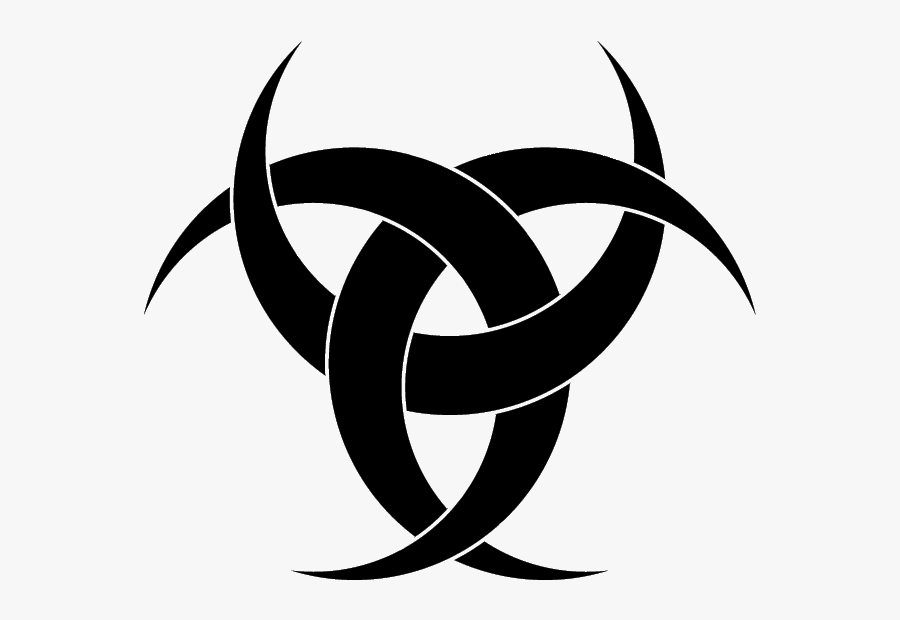 Transparent Black Png - Celtic Symbol For Rebirth, Transparent Clipart