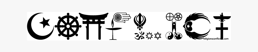 Religious Symbols, Transparent Clipart
