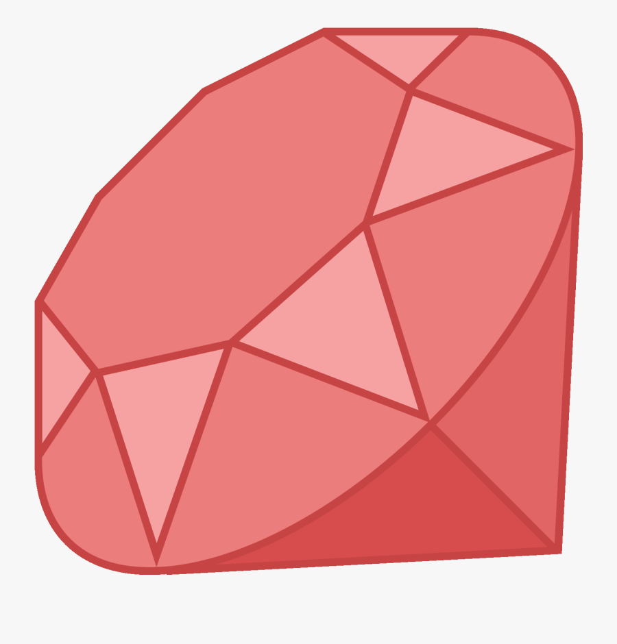 Język Programowania Ruby Icon - Triangle, Transparent Clipart
