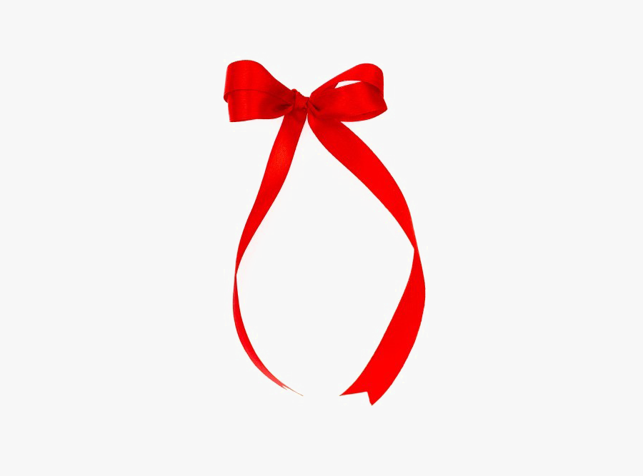 Red Ribbon Png Image Transparent - Red Ribbon Transparent, Transparent Clipart
