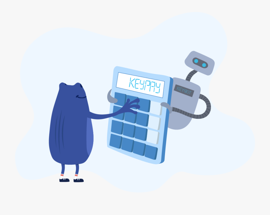 Keypay For Accountants - Cartoon, Transparent Clipart