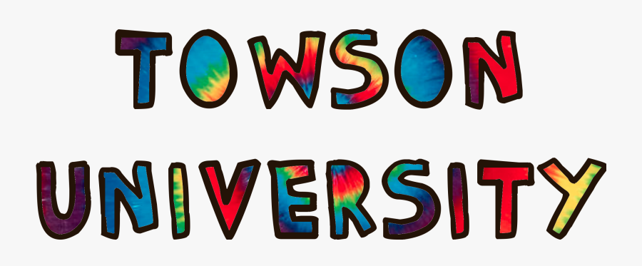 Towson University Tie Dye Clipart , Png Download, Transparent Clipart