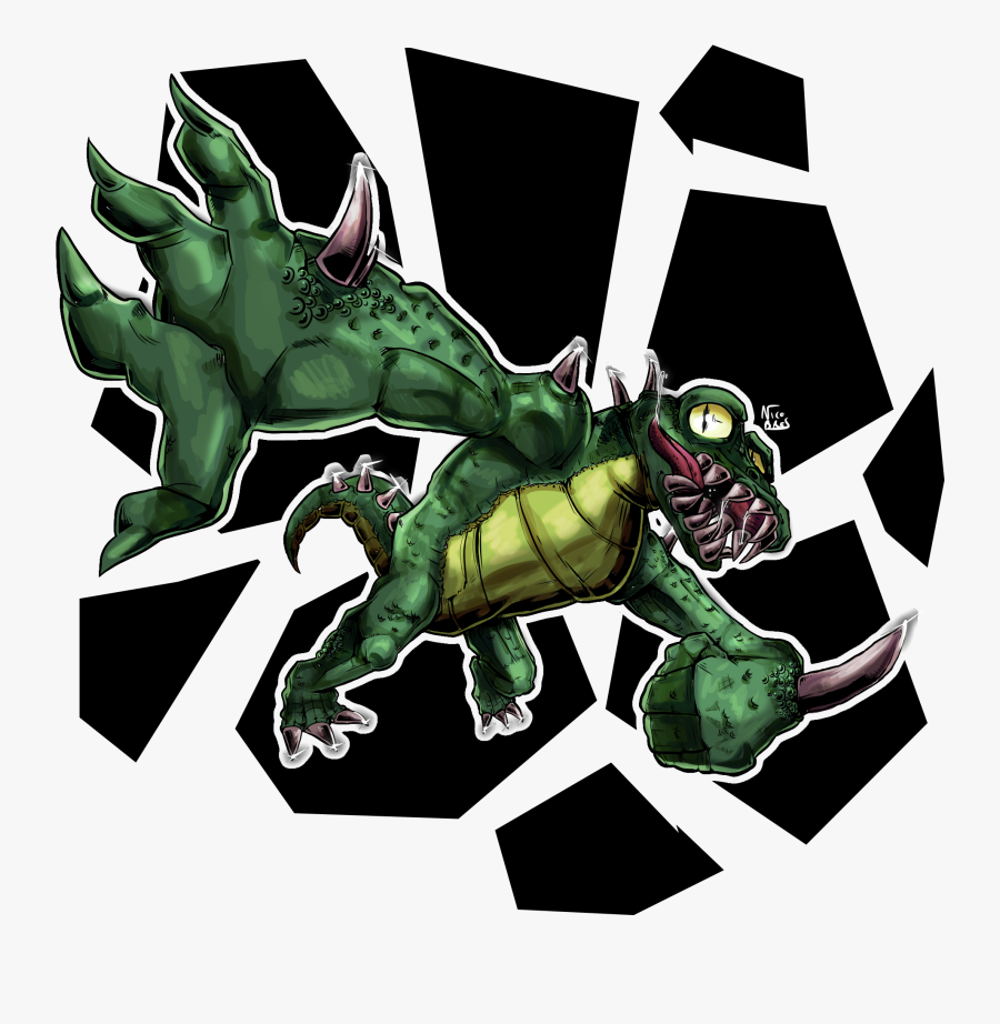 Mutagenal Croc - - Illustration, Transparent Clipart