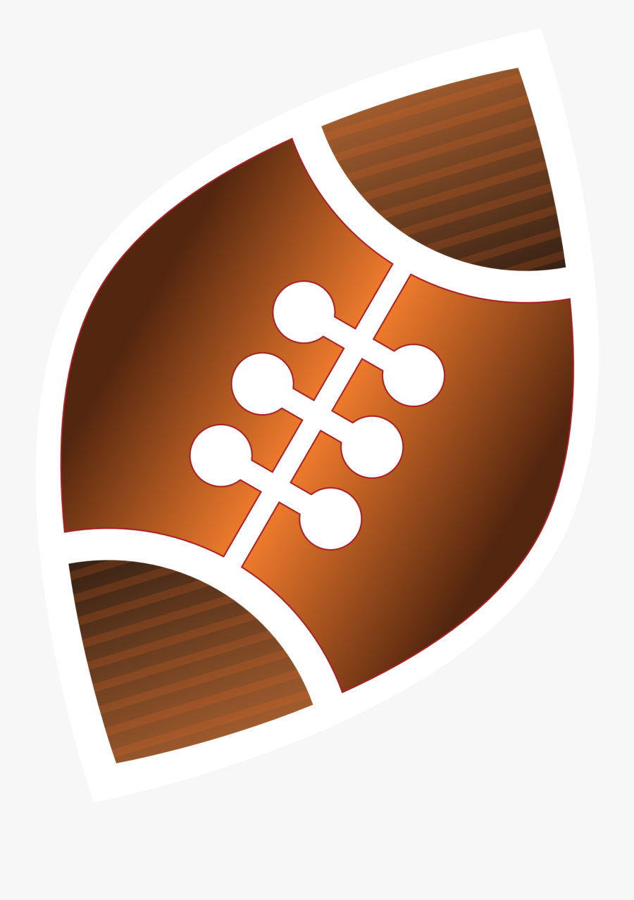Abstract Football 555px - Graphic Design, Transparent Clipart
