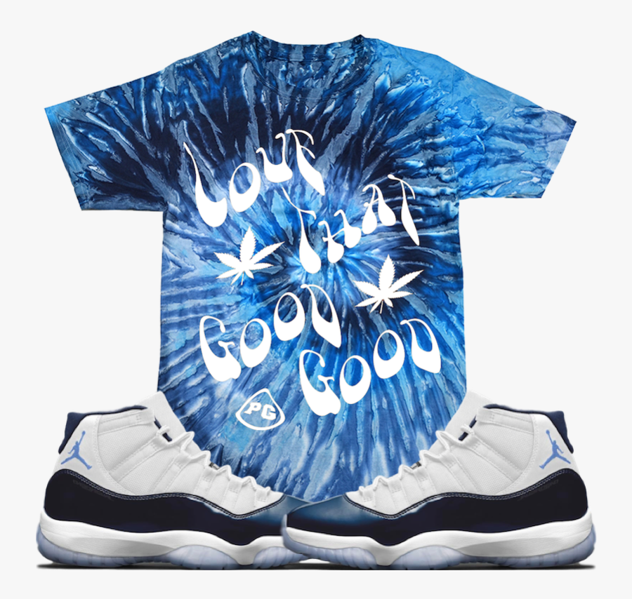 Blue Tie Dye T Shirt, Transparent Clipart