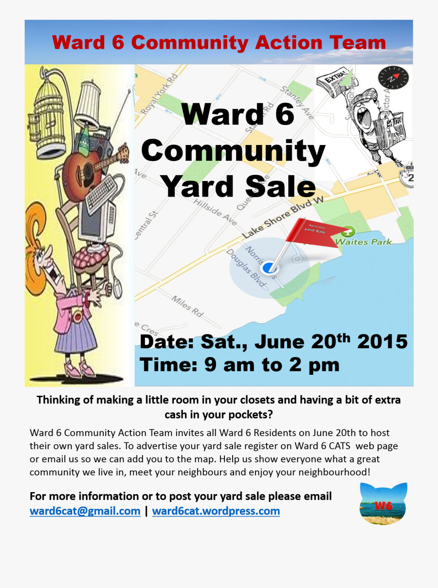 Looking For A Yard Sale Tomorrow Check These Out - Extra Extra Read All, Transparent Clipart