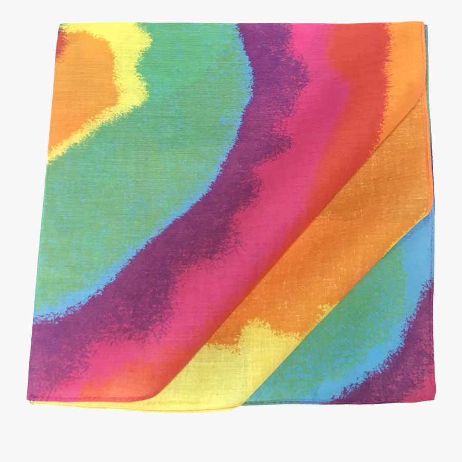 Winter Neck & Head Protection Bandanas Tye Dye - Visual Arts, Transparent Clipart