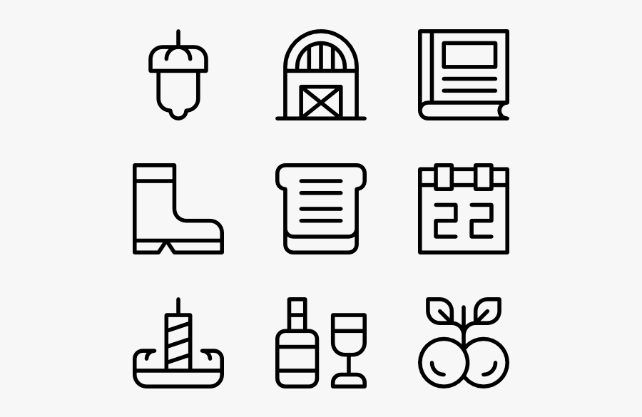 Thanksgiving Day - Facilities Icon, Transparent Clipart
