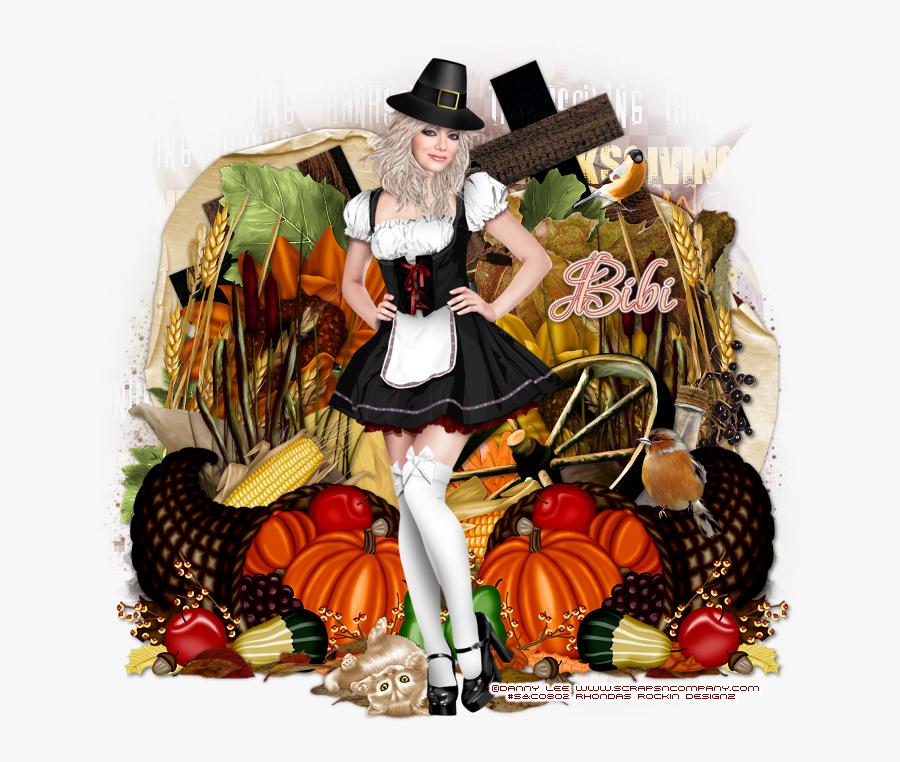 Photo Thanksgivinginbloom Bibi - Illustration, Transparent Clipart
