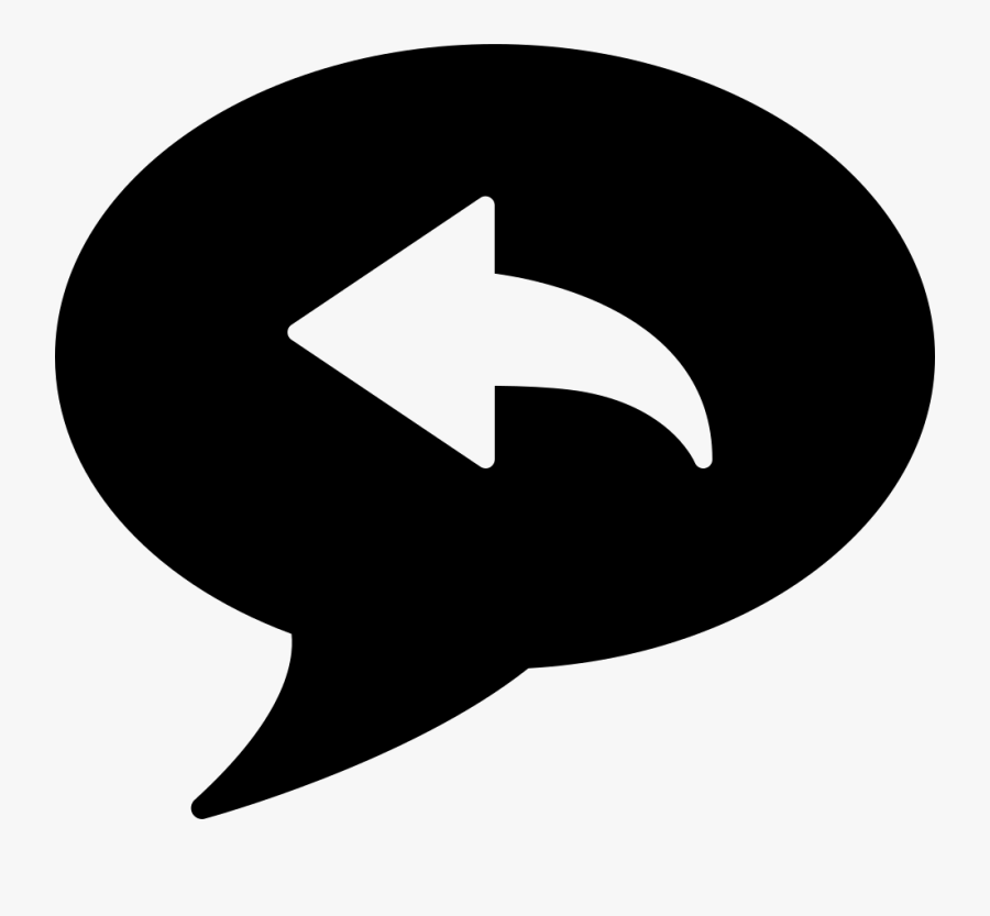 Speech Bubble Clipart Answer - Icon, Transparent Clipart
