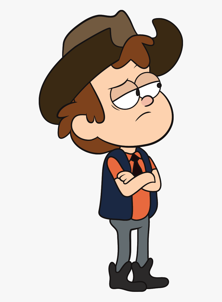 Cartoon,clip Art,animated - Gravity Falls Dipper Cowboy, Transparent Clipart