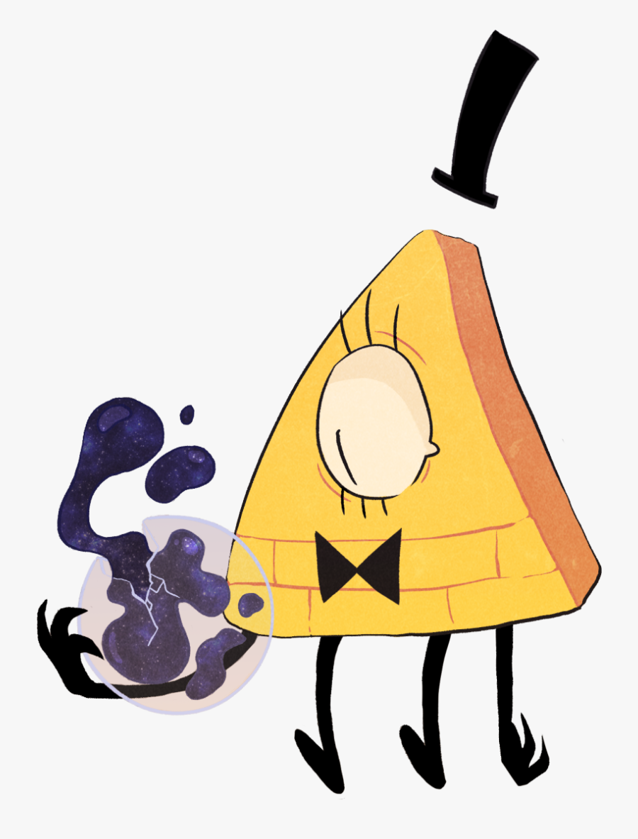 Bill Cipher Fan Art Gravity Falls Drawing - Bill Cipher Gravity Falls Fanart, Transparent Clipart