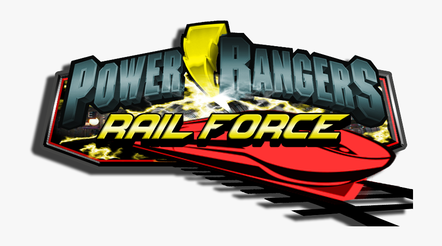 Power Rangers Rail Force Logo - Power Rangers Rail Force, Transparent Clipart