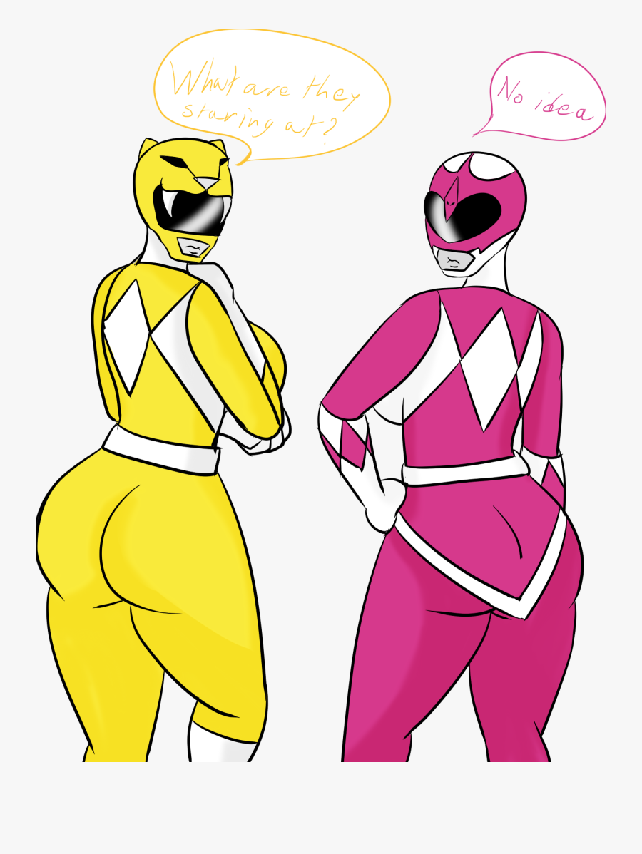 Mmpr Pink And Yellow Ranger - Pink And Yellow Ranger, Transparent Clipart