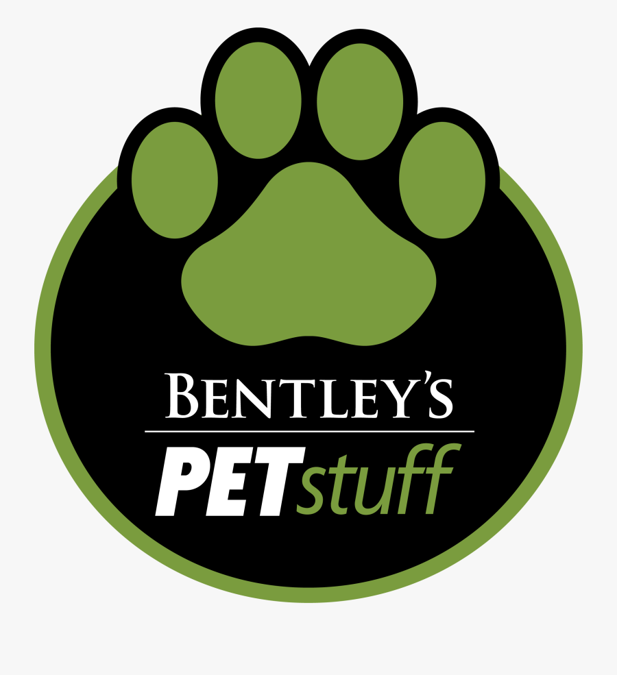 Bentley's Pet Stuff Logo, Transparent Clipart
