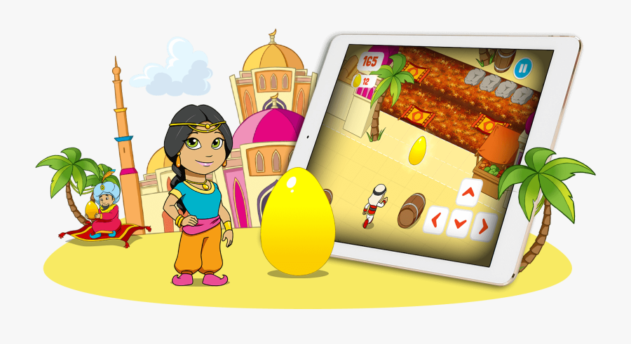 The Golden Egg Hunt - Cartoon, Transparent Clipart