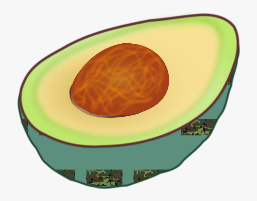 Avocado - Avocado Clip Art, Transparent Clipart
