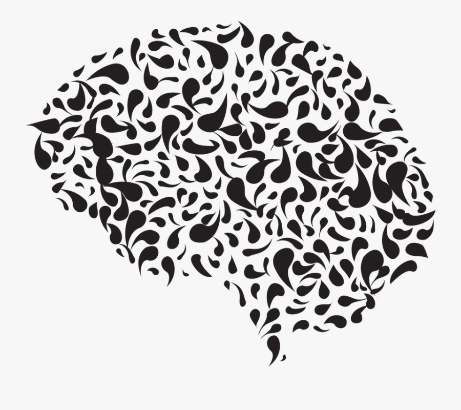 Transparent Brain Clip Art - Transparent Background Brain Transparent, Transparent Clipart