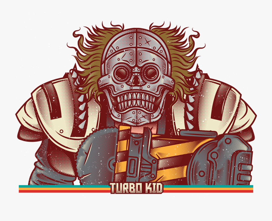 Turbo Kid Skeletron Art, Transparent Clipart