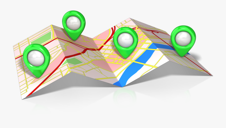 Helenwood Road Map Location Clip Art - Road Map Clipart Png, Transparent Clipart