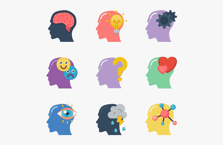 Human Mind - Human Emotion Emotions Icon, Transparent Clipart