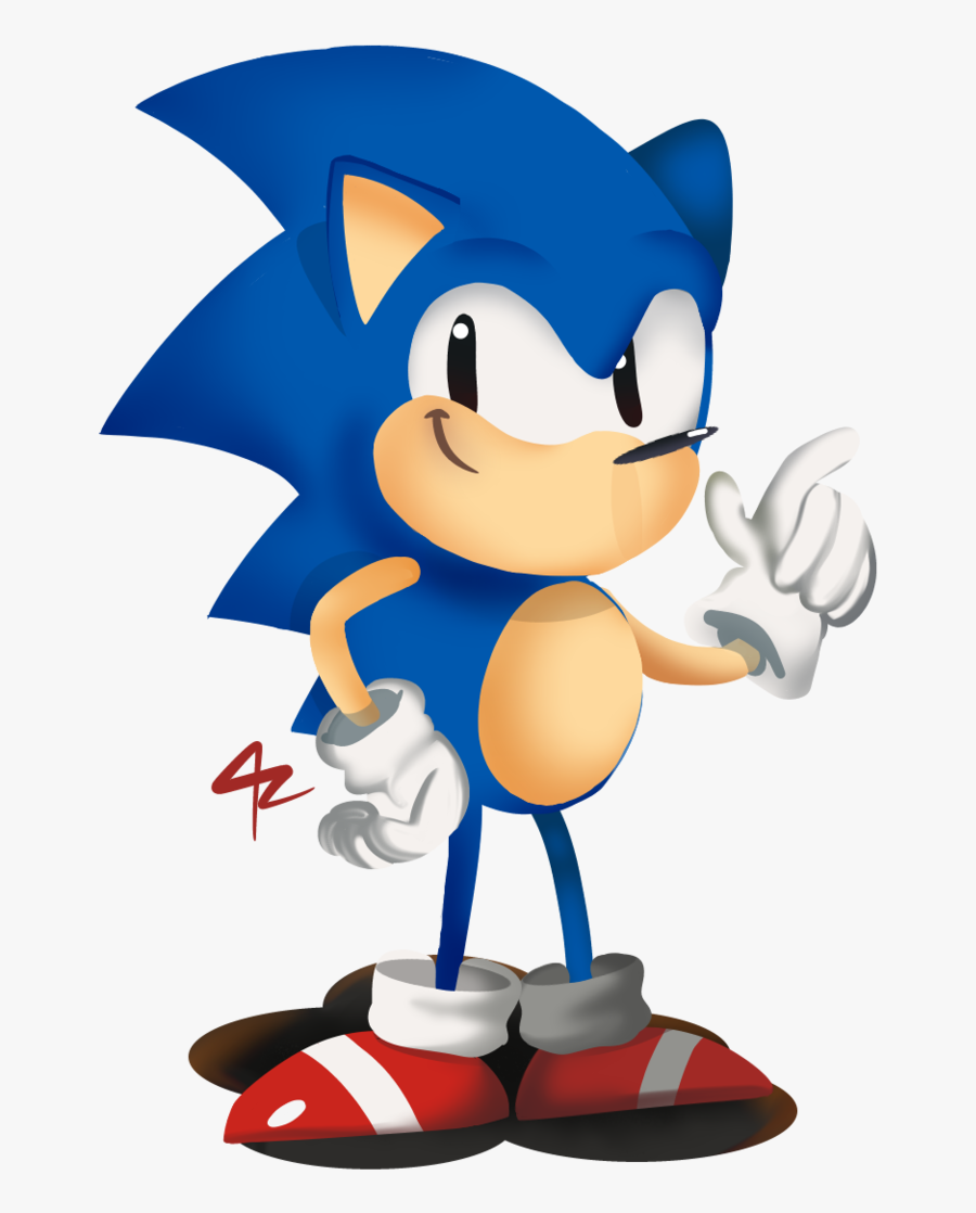 Sonic Style Test - Cartoon, Transparent Clipart