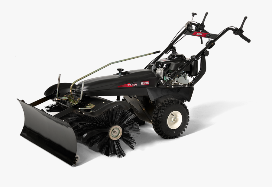 Rb-400 Rotary Broom - Western Walk Behind Sweeper, Transparent Clipart
