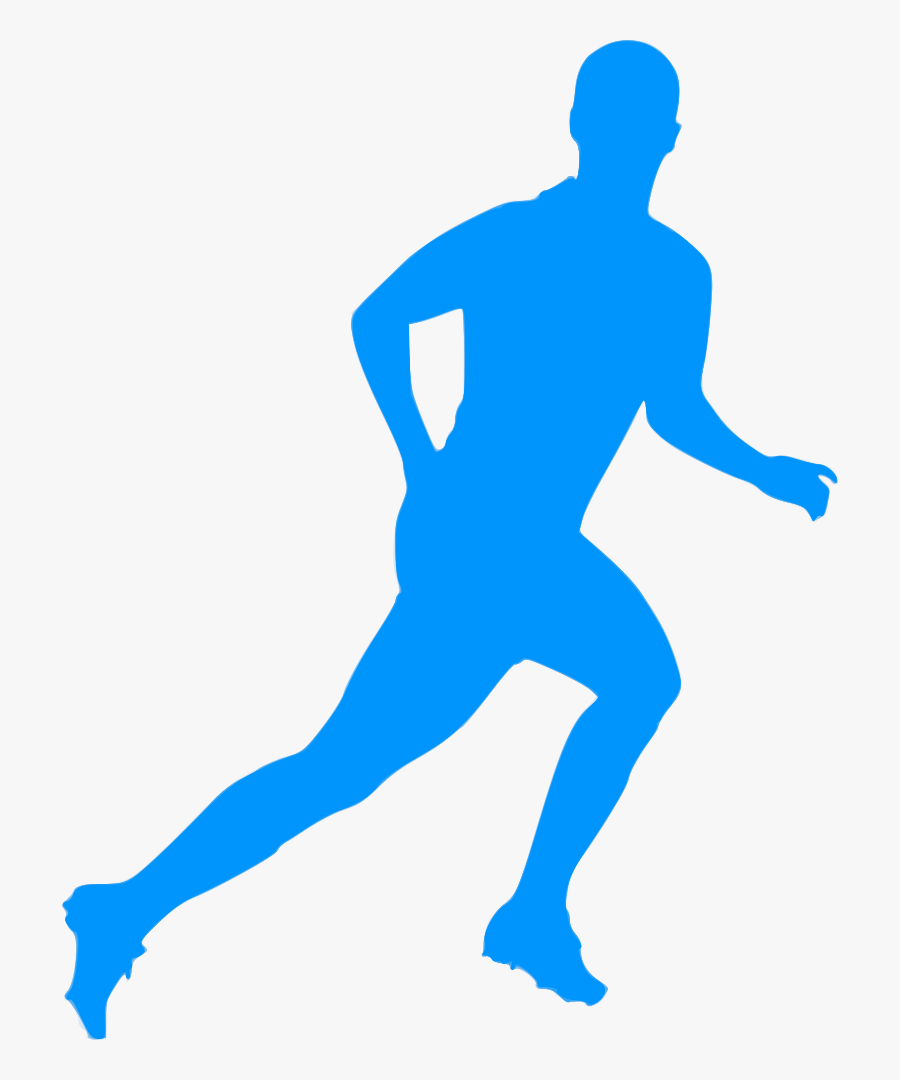 Silhouette Football - Illustration, Transparent Clipart