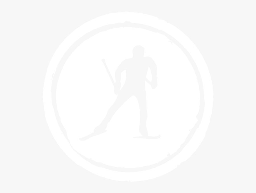 M - Cross Country Skiing Logo, Transparent Clipart