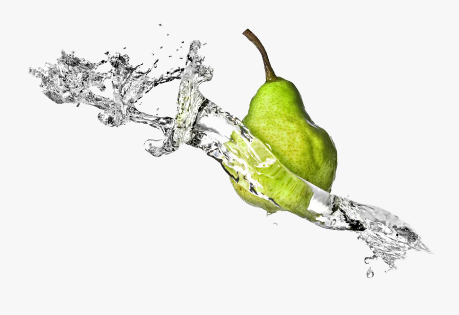 Download Fruit Water Splash Png File - Pear Juice Splash Png, Transparent Clipart