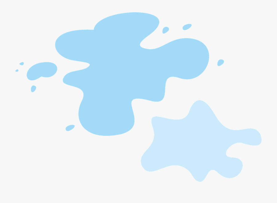 Task Blue Splash Free Picture - ภาพ วาด สาด น้ำ, Transparent Clipart