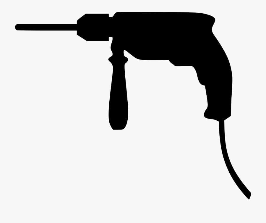 Hammer Drill Wall T Cable - Hammer Drill Icon Svg, Transparent Clipart