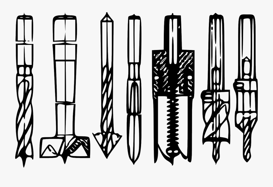Drill Tools Carpentry Free Picture - Mesin Alat Tukang Kayu, Transparent Clipart
